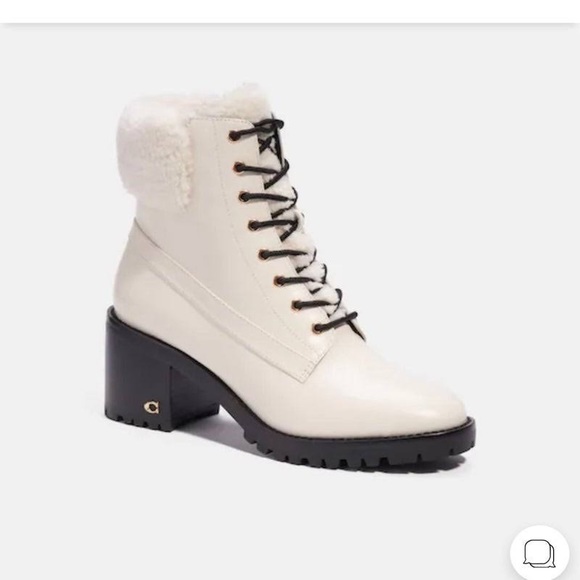 White Coach Boots - Picture 1 of 10